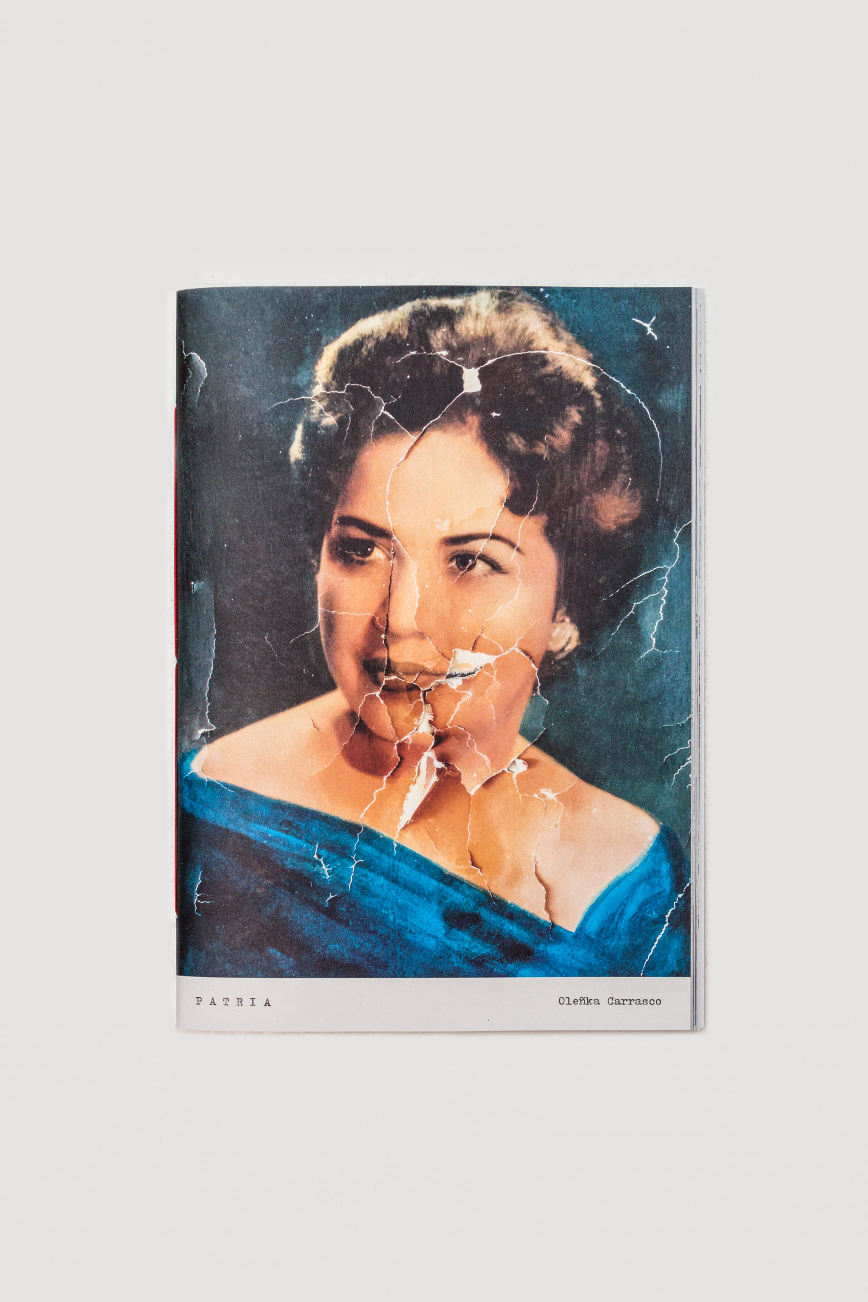 Covers of PATRIA, Oleñka Carrasco's Photobook